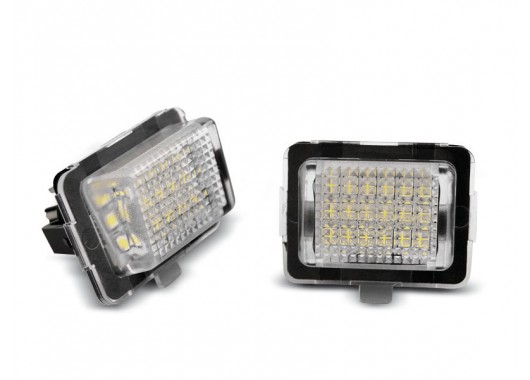 LED плафони за регистрационен номер за Mercedes Benz W204/W212/W218/W221 image