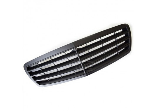 Тунинг решетка за Mercedes Benz W211 (2003-2006) АMG дизайн – черен мат image