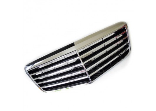 Тунинг решетка за Mercedes Benz W211 (2006-2009) AMG дизайн – хром image