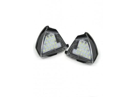 LED плафони в огледала за VW и Skoda