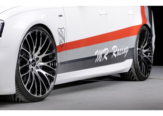 Комплект тунинг прагове Rieger за Audi A4 B8 (2007-2015) image