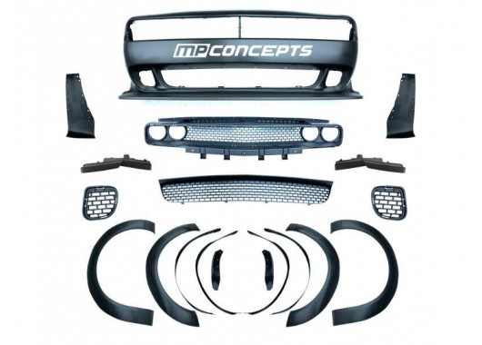 Тунинг предна броня Demon и комплект раздувки за калници за Dodge Challenger (2015-2021)