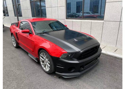 Алуминиев капак на двигателя GT500 Shelby дизайн за Ford Mustang (2010-2014) image
