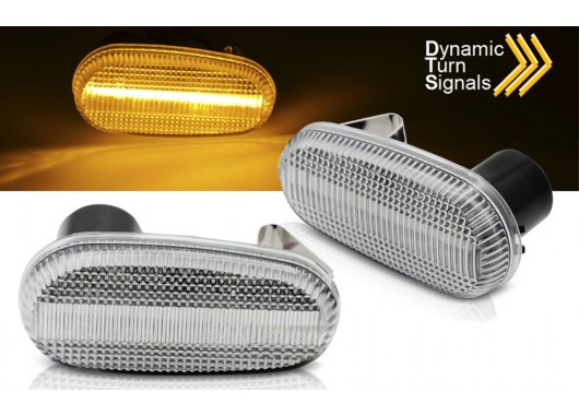 Комплект динамични LED мигачи за Alfa Romeo 147/GT/Mito и Fiat Bravo