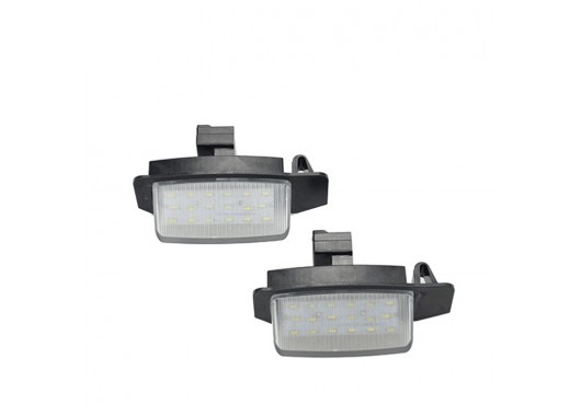 LED плафони за регистрационен номер за Mitsubishi Outlander (2006-2017) Peugeot 4007 (2007-2012) Citroen C-Crosser (2007-2013)