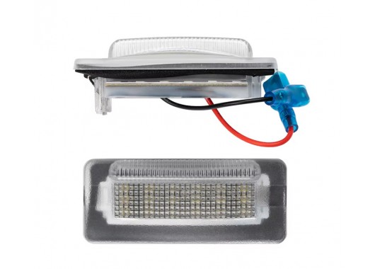 LED плафони за регистрационен номер за Mercedes Sprinter (1995-2006), VW LT (1996-2006)