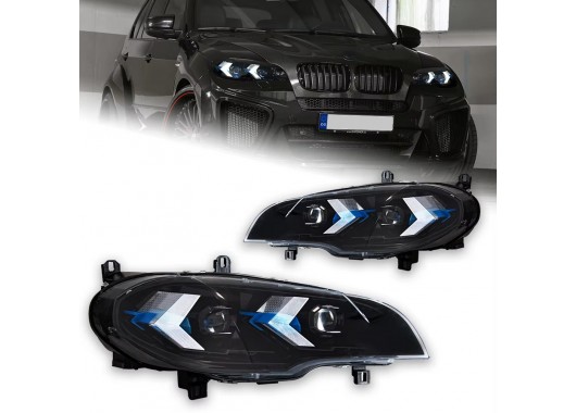 Комплект тунинг фарове за BMW X5 E70 (2007-2010) image