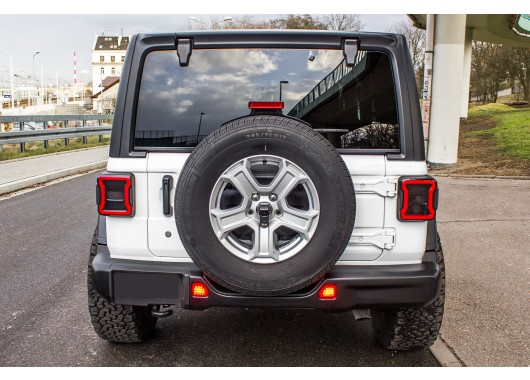 Задна стоманена броня за Jeep Wrangler JL