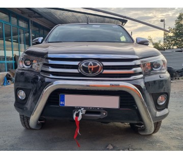 Преден ролбар Ø 76мм за Toyota Hi Lux (2016 -)