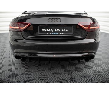 Дифузьор за задна броня Maxton design за Audi A5 8T S-line (2007-2011)