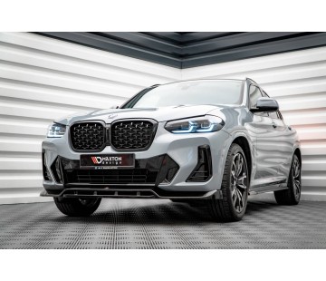 Спойлер за предна броня Maxton design за BMW X4 G02 M-pack (2021-)