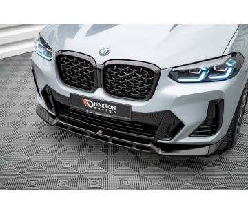 Спойлер за предна броня Maxton design за BMW X4 G02 M-pack (2021-)