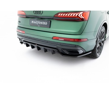 Добавка за задна броня Maxton design за Audi Q7 S-line (2019-2023)