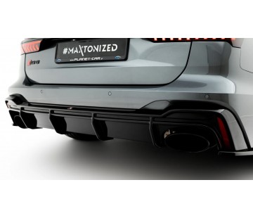 Дифузьор за задна броня Maxton design за Audi RS6/RS7 (2019-2023)