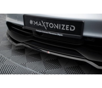Спойлер за предна броня Maxton design за Porsche Taycan (2019-2024)