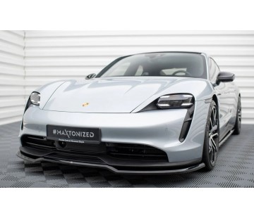 Спойлер за предна броня Maxton design за Porsche Taycan (2019-2024)